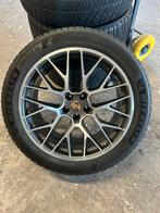 Porsche Macan RS Spyder 20 inch winterset velgen Michelin, Auto-onderdelen, Banden en Velgen, Gebruikt, 265 mm, Banden en Velgen