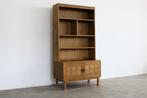 brutalist boekenkast | wandkast | eiken | jaren 60 | Deens, ., ., Eikenhout, 150 tot 200 cm