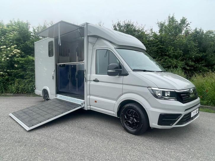 MAN TGE 3.180 Paardewagen / Horsetruck / Veewagen (bj 2024), Auto's, Bestelauto's, Bedrijf, ABS, Airconditioning, Alarm, Boordcomputer