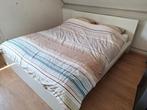 Malm bed IKEA wit 160*200 + matras, Huis en Inrichting, Slaapkamer | Bedden, 160 cm, Wit, Zo goed als nieuw, Hout