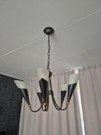 Stijlvolle plafondlamp en staander set, Ophalen, 50 tot 75 cm, Zo goed als nieuw, Glas