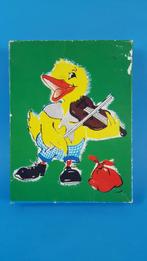 Vintage legpuzzel Tom-Tas Kinderpuzzel 4 Eend met viool. K13, Tweedehands verkoop, Tweedehands verkoop, Gebruikt, Geen@idee.nl