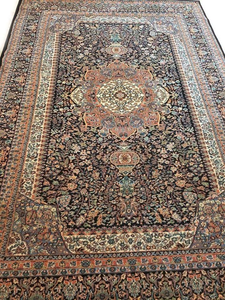 Perzisch tapijt - Oosters vloerkleed klassiek tabriz, Huis en Inrichting, Stoffering | Tapijten en Kleden, Zo goed als nieuw, 200 cm of meer