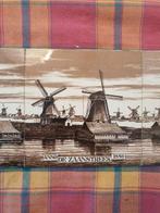 Tegeltableau 3 tegels molens Zaanstreek 1886, Ophalen