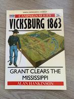 Osprey Campaign 26 Vicksburg 1863, Ophalen of Verzenden, Voor 1940, Zo goed als nieuw, Algemeen