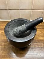 Granieten stenen Vijzel met Stamper, Ophalen, Nieuw