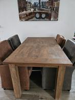 Teakhouten eettafel, Huis en Inrichting, Tafels | Eettafels, Ophalen