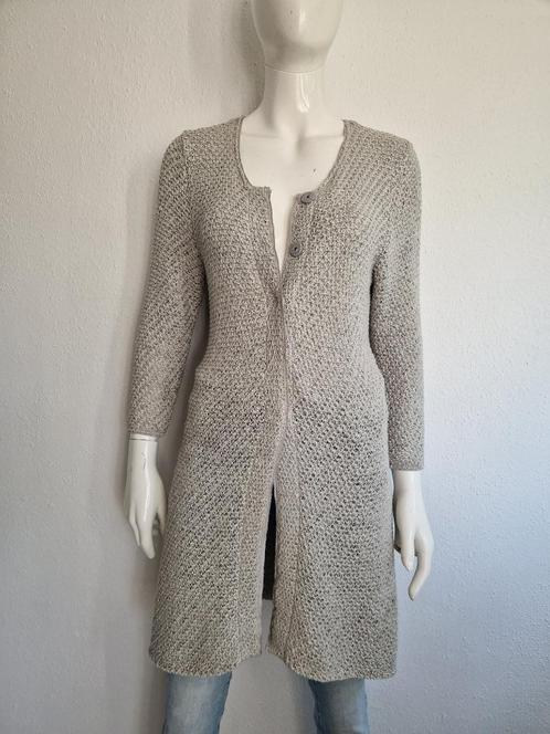 Purdey vest. Maat 40. Grijs/zilver., Kleding | Dames, Truien en Vesten, Zo goed als nieuw, Maat 38/40 (M), Grijs, Ophalen of Verzenden