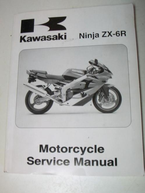 Kawasaki Ninja ZX-6R (ZX600-J) 2000 Service Manual, Motoren, Handleidingen en Instructieboekjes, Kawasaki, Ophalen of Verzenden