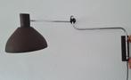 Retro vintage elleboog lamp, Huis en Inrichting, Lampen | Wandlampen, Ophalen of Verzenden, Gebruikt