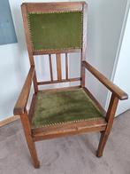 Antieke houten arm stoel., Antiek en Kunst, Ophalen