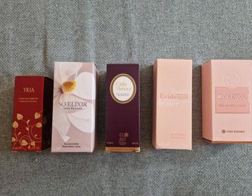 5x Yves Rocher parfum – NIEUW in doos (zonder seal) beschikbaar voor biedingen