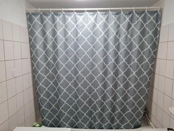 Wasbaar douchegordijn 180x175 cm beschikbaar voor biedingen