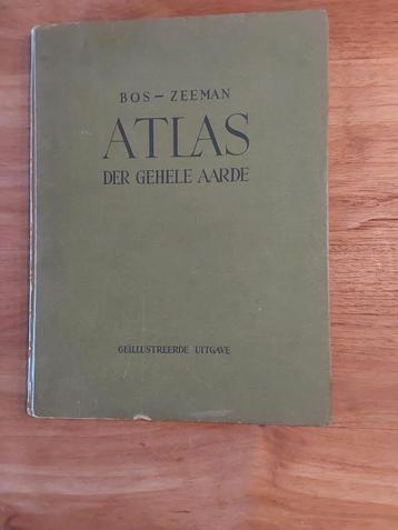 Bos-Zeeman Atlas der gehele aarde. 1955
