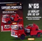 Berliet GAK 50 VIP schuimblusser BRANDWEER schaal 1/43 # 65, Hobby en Vrije tijd, Modelauto's | 1:43, Verzenden, Nieuw, Bus of Vrachtwagen
