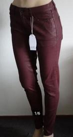 nieuwe warm rode ESPRIT broek met coating, Nieuw, Lang, Maat 34 (XS) of kleiner, Esprit