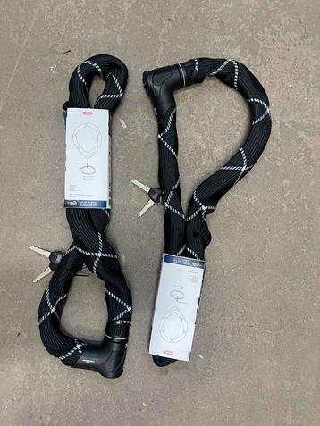 Duopak (2x) Abus iven 8210 kettingsloten 110cm - ART2 beschikbaar voor biedingen
