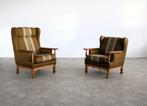 Brutalist fauteuils | armchairs | jaren 60 | Deens, Gebruikt, ., 75 tot 100 cm, Ophalen of Verzenden