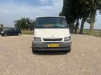 Ford Transit 2.4 D 330S VAN 90 LR 4.63 2002, Auto's, Zwart, 4 cilinders, 1850 kg, Wit