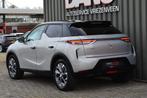 DS DS 3 Crossback E-Tense Grand Chic 50 kWh Camera/LED/ACC/L, Auto's, DS, Gebruikt, Zwart, 320 km, Zilver of Grijs