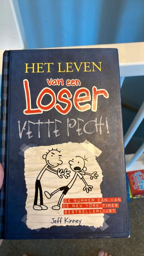 Jeff Kinney - Vette pech!, Boeken, Kinderboeken | Jeugd | 10 tot 12 jaar, Zo goed als nieuw, Ophalen of Verzenden