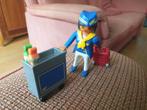 Playmobil - Stewardess met trolley 4761, Ophalen of Verzenden, Zo goed als nieuw, Complete set