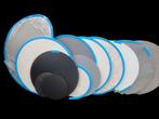 NIEUWE salontafels 12mm VOLKERAMIEK, Ophalen, 50 tot 100 cm, Rond, Nieuw
