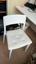 IKEA witte stoel Janinge, Ophalen, Kunststof, Gebruikt, Wit
