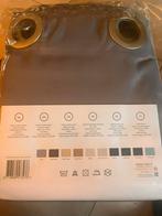 2x Vitrage Gordijnen - Grijs - 300x250 cm, Huis en Inrichting, Stoffering | Gordijnen en Lamellen, Ophalen, 200 cm of meer, Nieuw