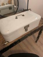 Brocante broodtrommel, Antiek en Kunst, Antiek | Emaille, Ophalen