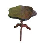 Tilt top tafeltje vintage inklapbare bijzettafel 2504, Overige vormen, Gebruikt, 45 tot 60 cm, Minder dan 55 cm