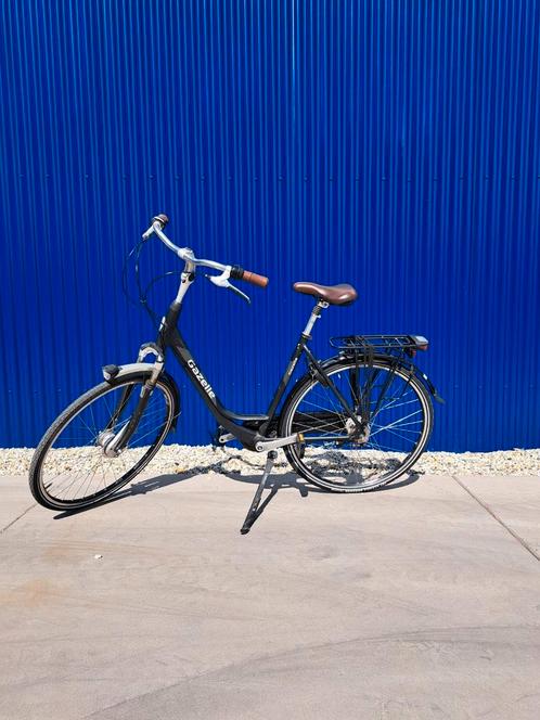 Damesfiets Gazelle Orange Plus, Fietsen en Brommers, Fietsen | Dames | Damesfietsen, Zo goed als nieuw, Gazelle, (Extra) lage instap