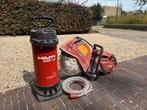 Hilti banden zaag en water druk tank, Doe-het-zelf en Verbouw, Gereedschap | Zaagmachines, Ophalen of Verzenden, Gebruikt, 1200 watt of meer