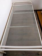 Metalen overbed, Ophalen, 90 cm, Eenpersoons, Zo goed als nieuw