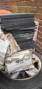 Rest Portugese tegels zwart wit 20 x 20 cm, Doe-het-zelf en Verbouw, Tegels, Ophalen, Keramiek, Zo goed als nieuw, 20 tot 40 cm