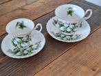 Royal Albert Trillium Kop en Schotel Set van 2, Ophalen, Zo goed als nieuw, Overige stijlen, Kop(pen) en/of Schotel(s)