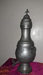 Oude Tinnen Kan - 58 cm Hoog, Ophalen of Verzenden