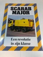 Folder DAF veegwagen Scarab Major, Ophalen of Verzenden, Zo goed als nieuw, Overige merken