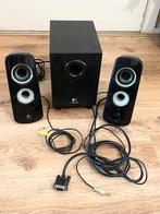 Logitech Z323 2.1 Luidsprekerset, Computers en Software, Pc speakers, Ophalen of Verzenden, Gebruikt, Audiokanaal 2.1