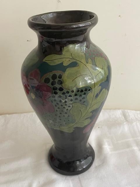 Antieke Gouds Platelen Vaas, Antiek en Kunst, Ophalen of Verzenden