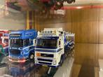 Tekno ULR Kermira Volvo FH12 Globetrotter + tankoplegger, Hobby en Vrije tijd, Modelauto's | 1:50, Ophalen of Verzenden, Zo goed als nieuw
