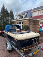 Prachtige Lago Amore 530 Freestyle De Luxe Tender teak 9,9pk, Watersport en Boten, Benzine, Buitenboordmotor, Polyester, Gebruikt