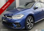 Volkswagen Polo 1.0 TSI DSG 3xR-Line 110PK Keyl Acc, Auto's, Volkswagen, Stof, Gebruikt, Zwart, Bedrijf