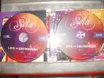Sela - Live in Groningen  Cd + dvd in 1 box, Ophalen, Gebruikt, Overige genres, Boxset