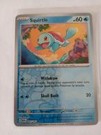 Squirtle - Mew 007/165 - Pokémon Kaart, Ophalen of Verzenden, Zo goed als nieuw, Losse kaart
