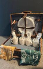 Rotan picknick mand van riet, Ophalen of Verzenden, Zo goed als nieuw