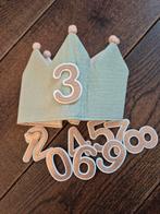Verjaardagskroon met cijfers - Montessori, N.v.t., N.v.t., Nieuw, Ophalen of Verzenden