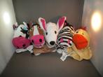 ikea hand poppen dieren schaap/zebra/paard/koe/kip klappar, Ophalen of Verzenden, Nieuw, Overige typen