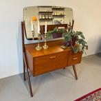 - Vintage kaptafel, dressing table, Deens -, Gebruikt, ., Ophalen of Verzenden, .