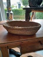 Antieke Zweedse mand met oud jute erin., Ophalen of Verzenden